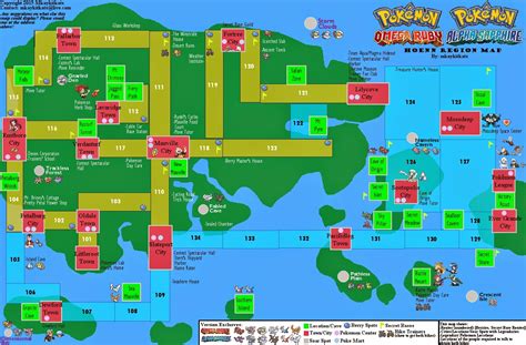 pokemon meteor falls locations.